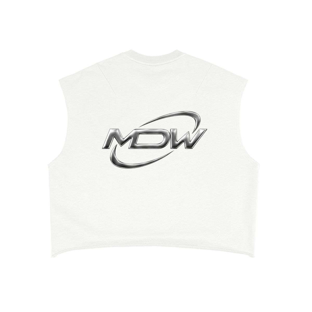 “Chrome” Boxy Sleeveless Tee