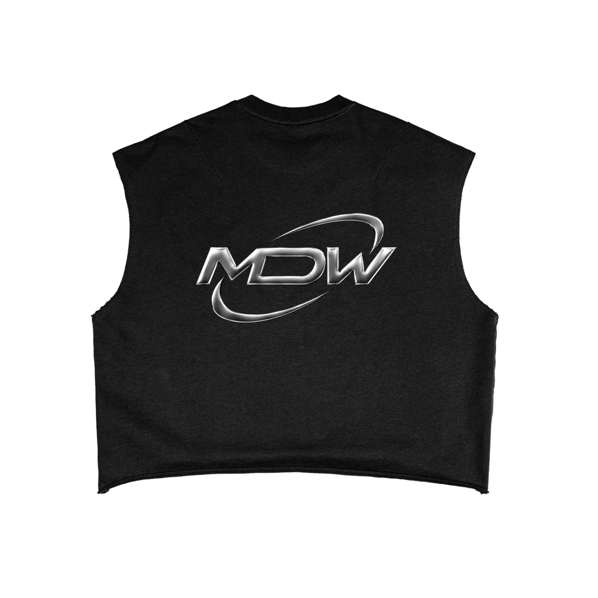 “Chrome” Boxy Sleeveless Tee